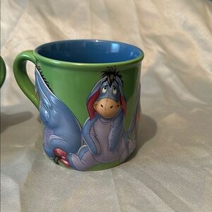 Disney Eeyore Green and Blue Mug
Two mug set